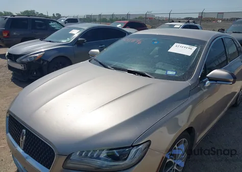 2018 Lincoln Mkz Hybrid Premiere из США, поврежденный, VIN 3LN6L5KU7JR605287